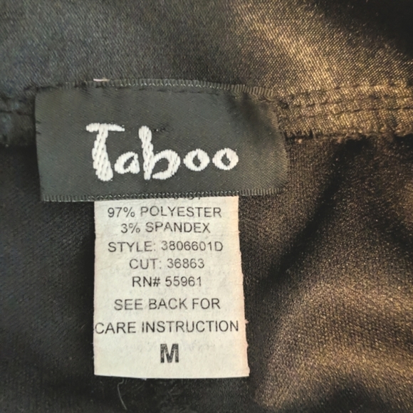 Taboo Long Black Egyptian Vibes Maxi Dress Gown Rhinestones Stud detailing Sz Sm - Picture 12 of 13